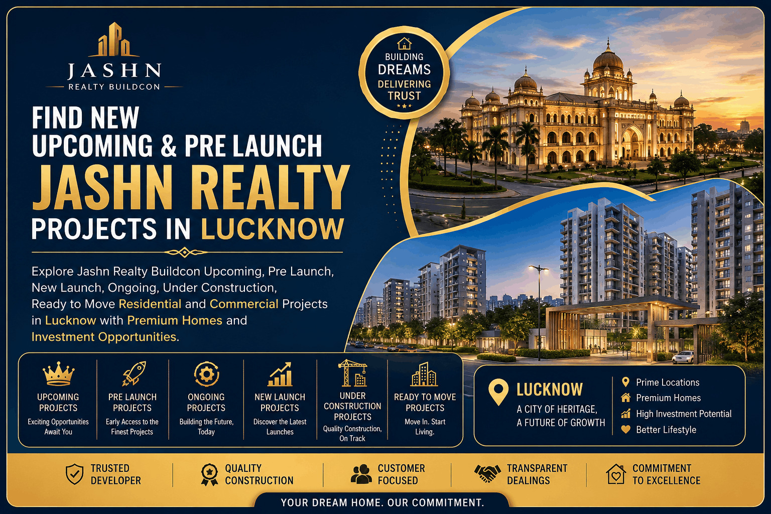 Jashn Realty Upcoming Projects in Lucknow