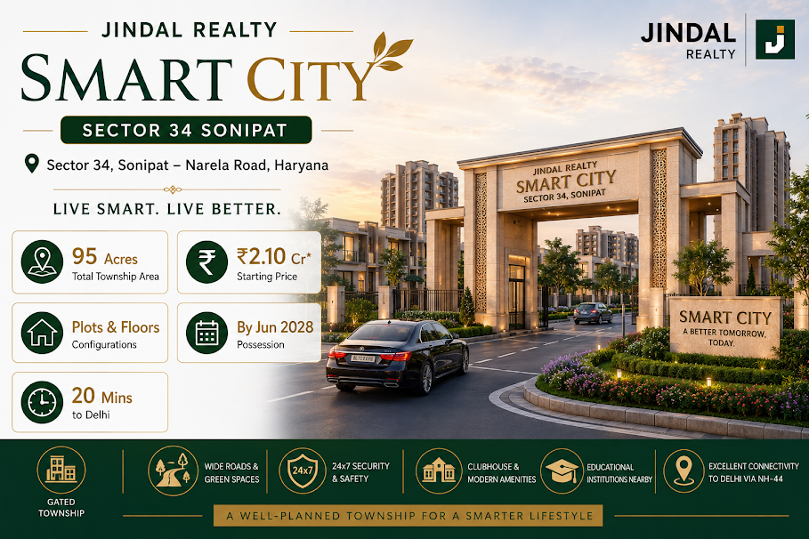 Jindal Realty Smart City Sector 34 Sonipat