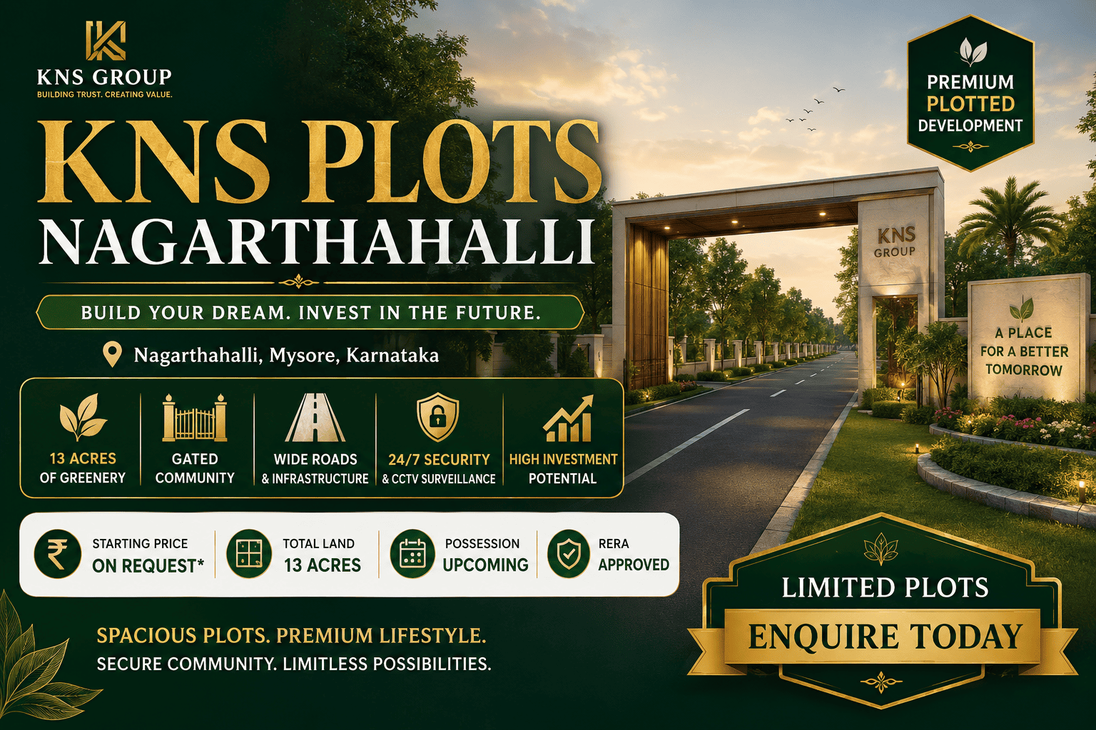 KNS Plots Nagarthahalli