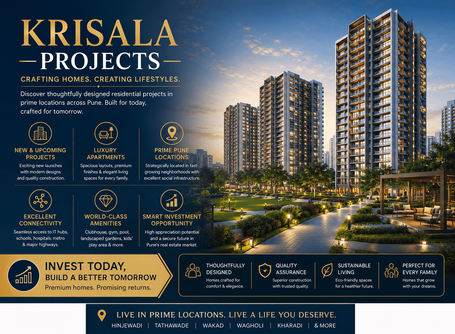 Krisala Projects New Launch Projects 2026