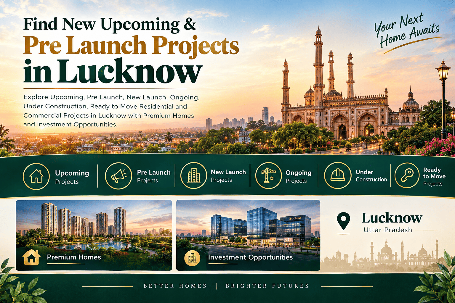  Upcoming Projects in Lucknow