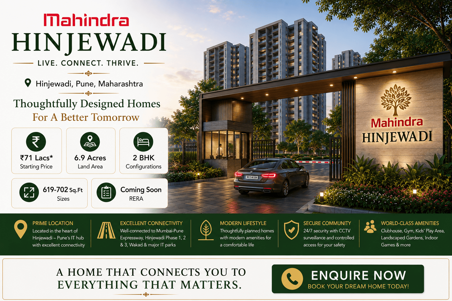 Mahindra Hinjewadi Upcoming Residential Project Pune