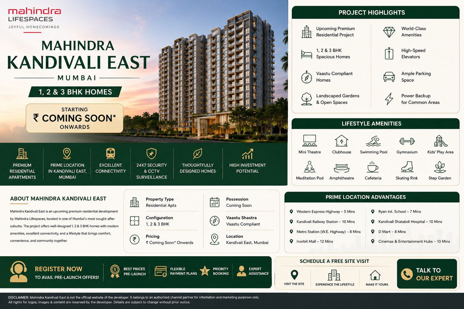 Mahindra Kandivali East Premium Apartments Mumbai