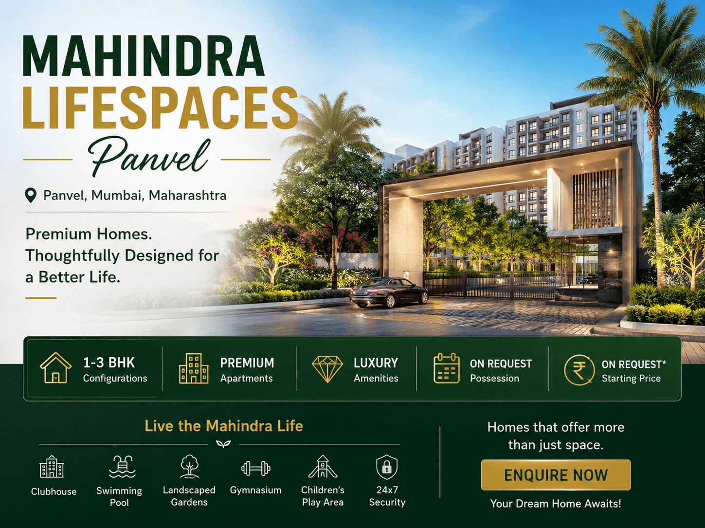 Mahindra Lifespaces Panvel Mumbai Luxury Apartments