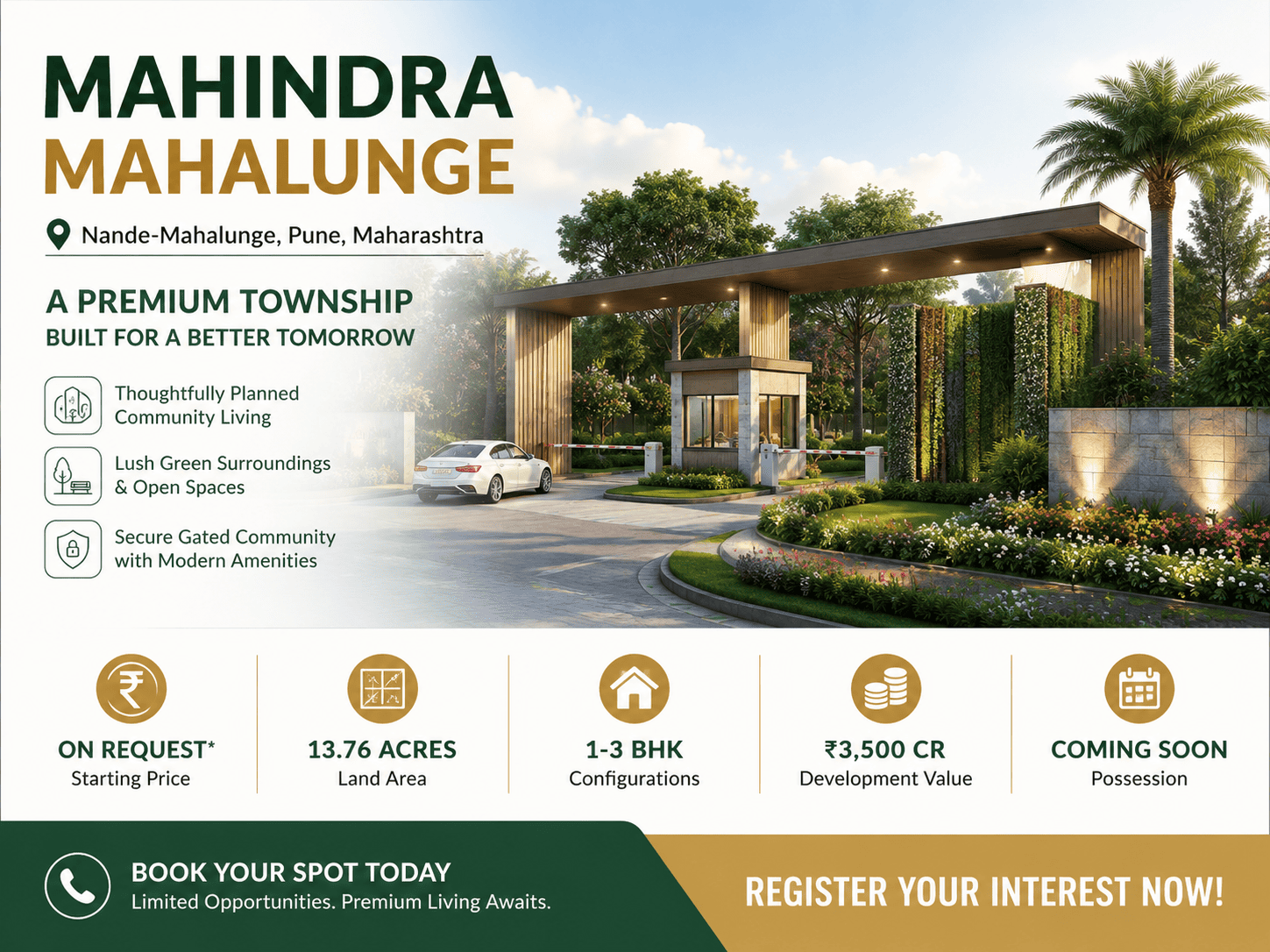 Mahindra Mahalunge Pune Luxury Apartments