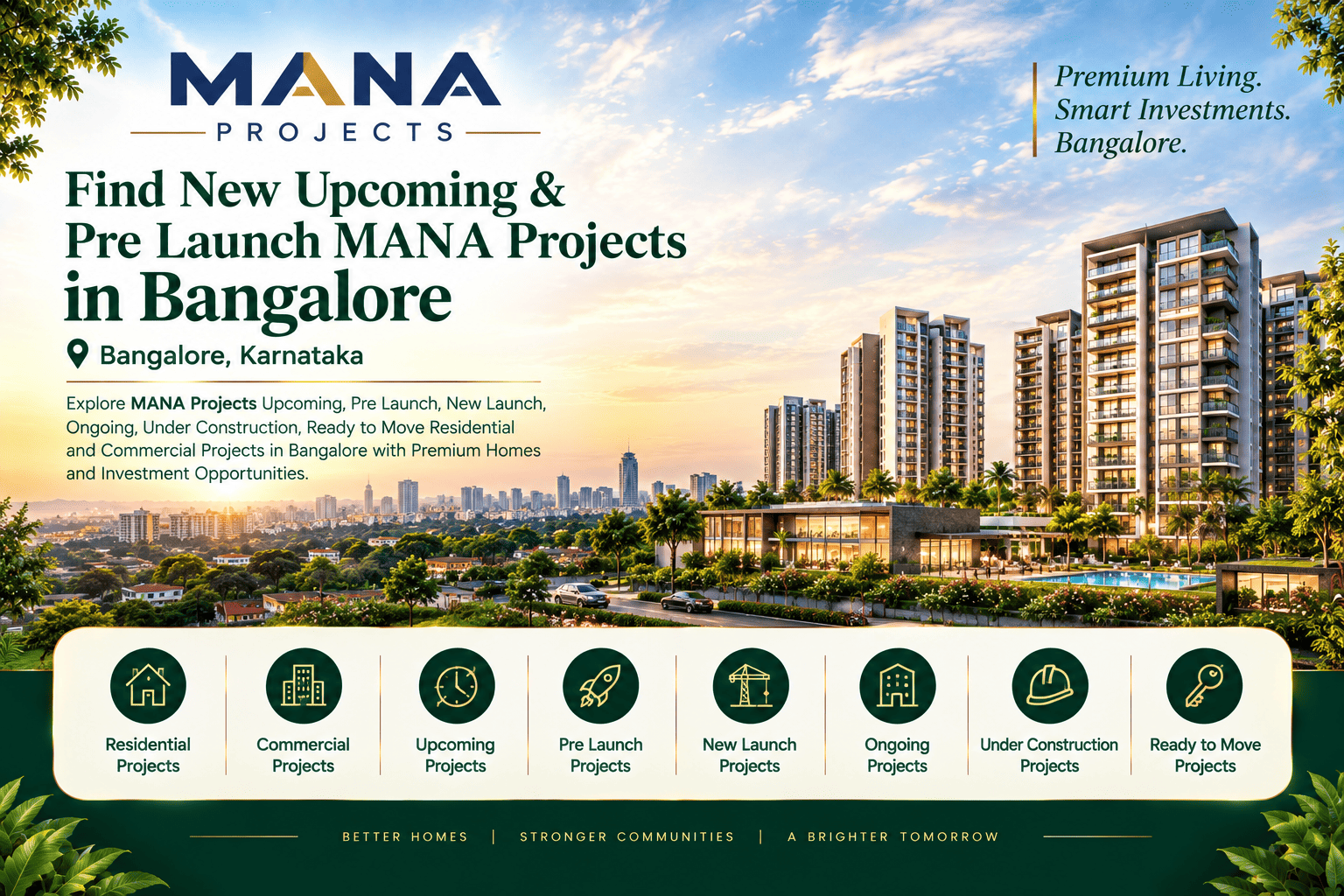 MANA Projects Upcoming Projects in Bangalore