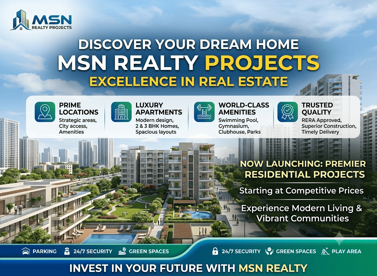 MSN Realty Upcoming Projects