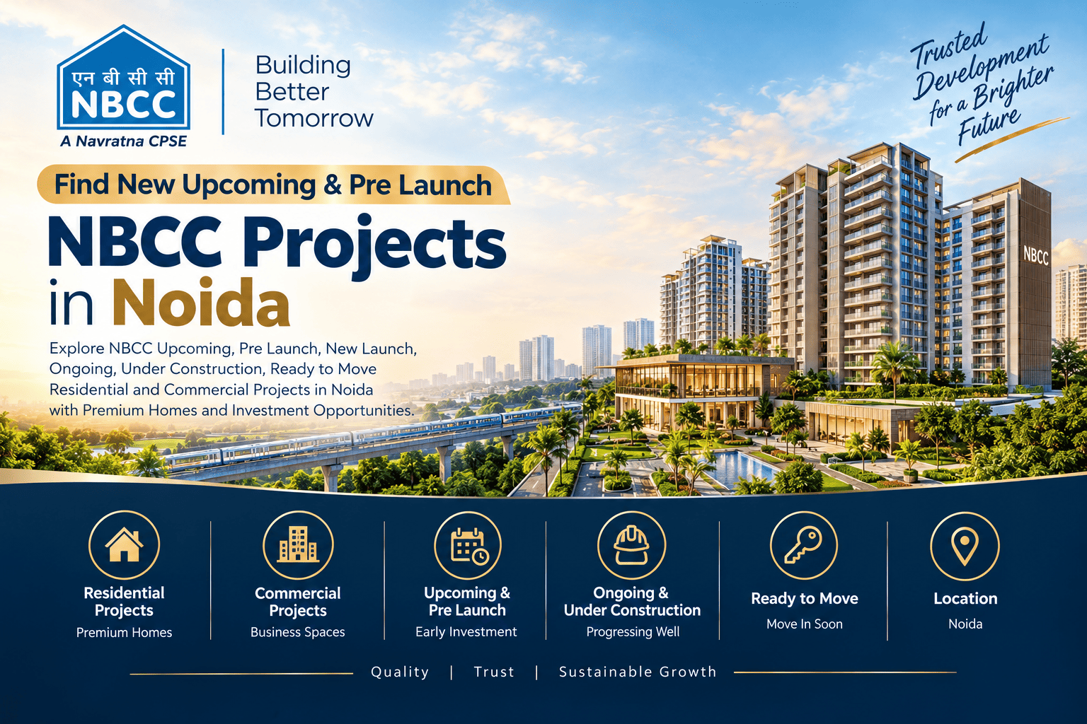 NBCC Upcoming Projects in Noida