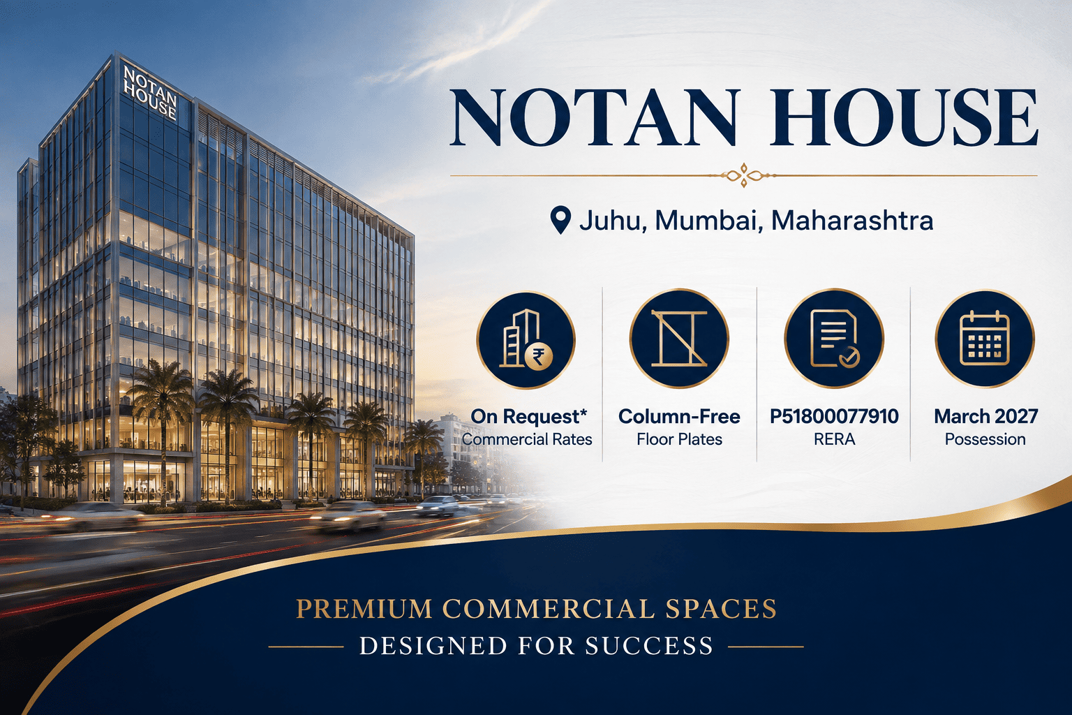 Notan House Commercial Spaces Juhu Mumbai