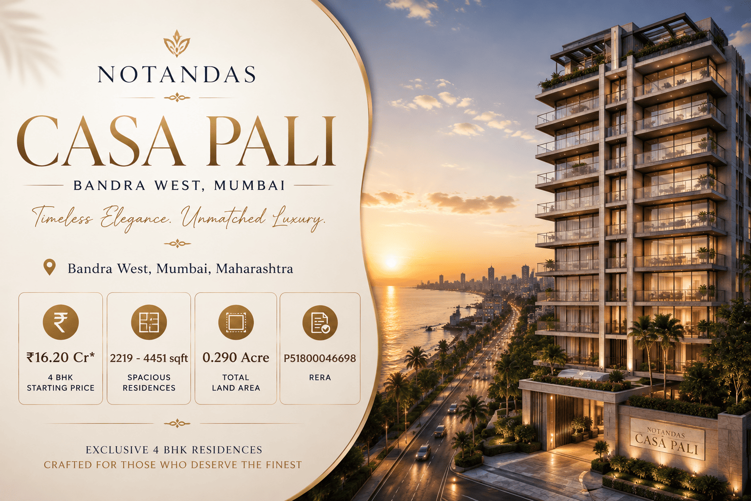 Notandas Casa Pali Bandra West