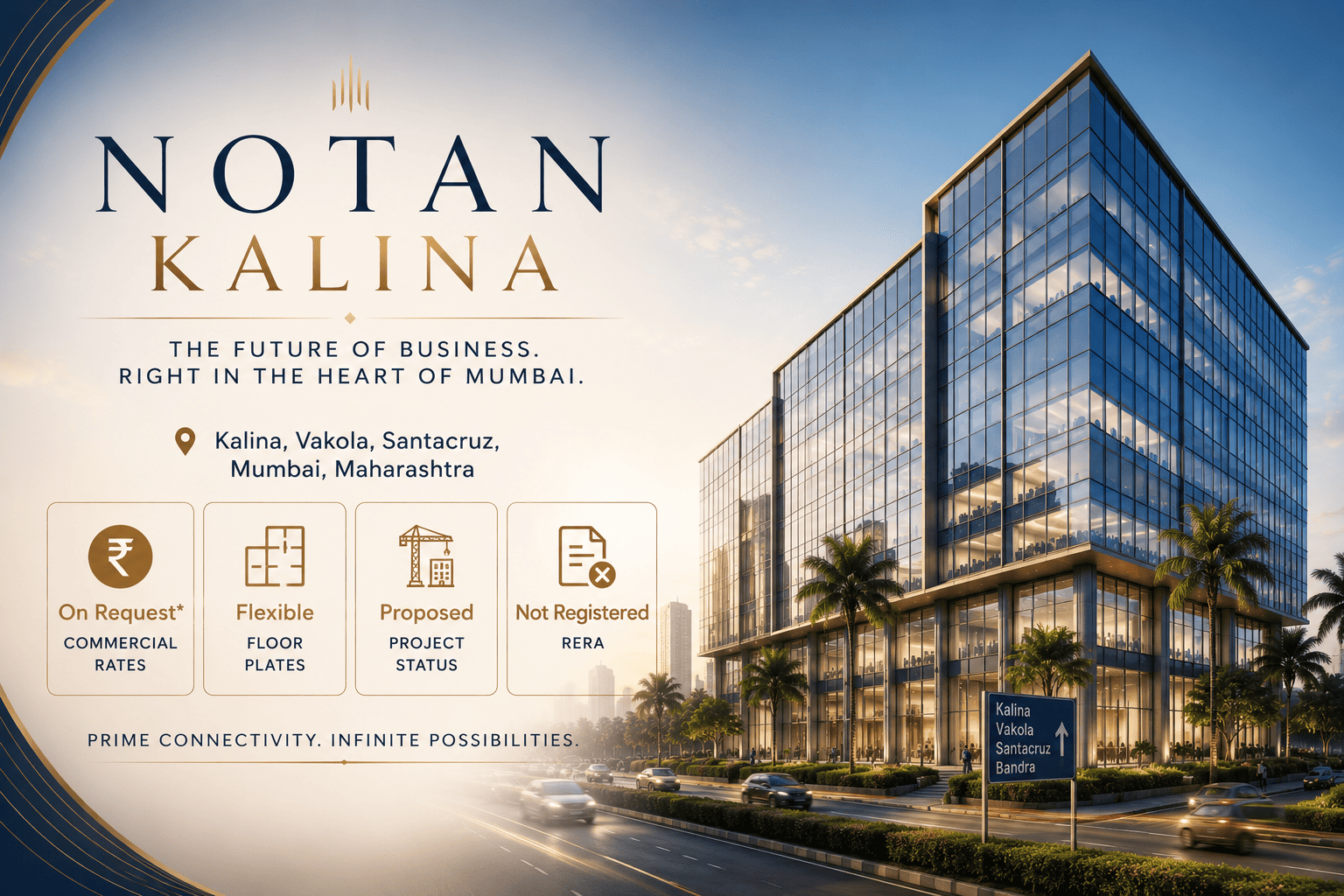 Notan Kalina Commercial Spaces Vakola Santacruz