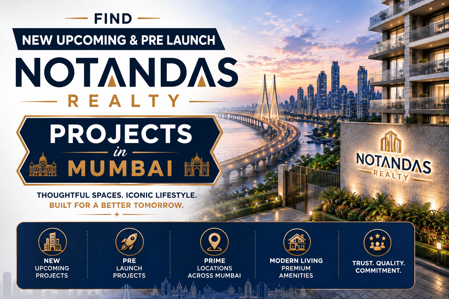 Notandas Realty Upcoming Projects in Mumbai
