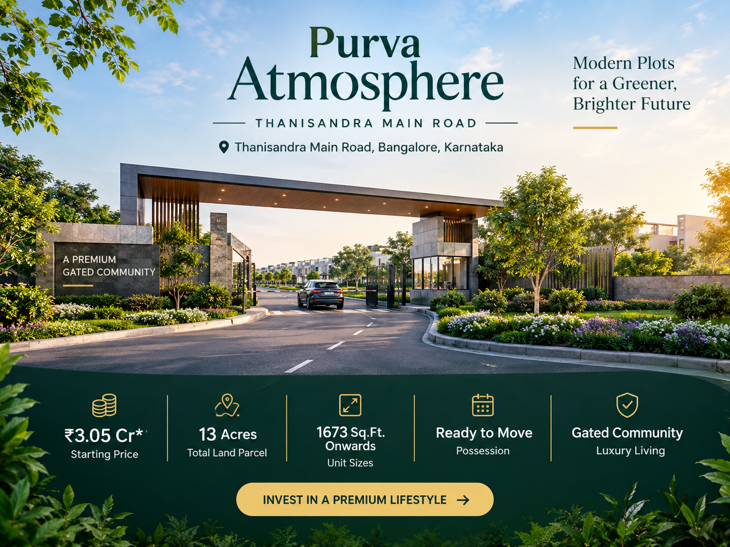 Purva Atmosphere Thanisandra Main Road