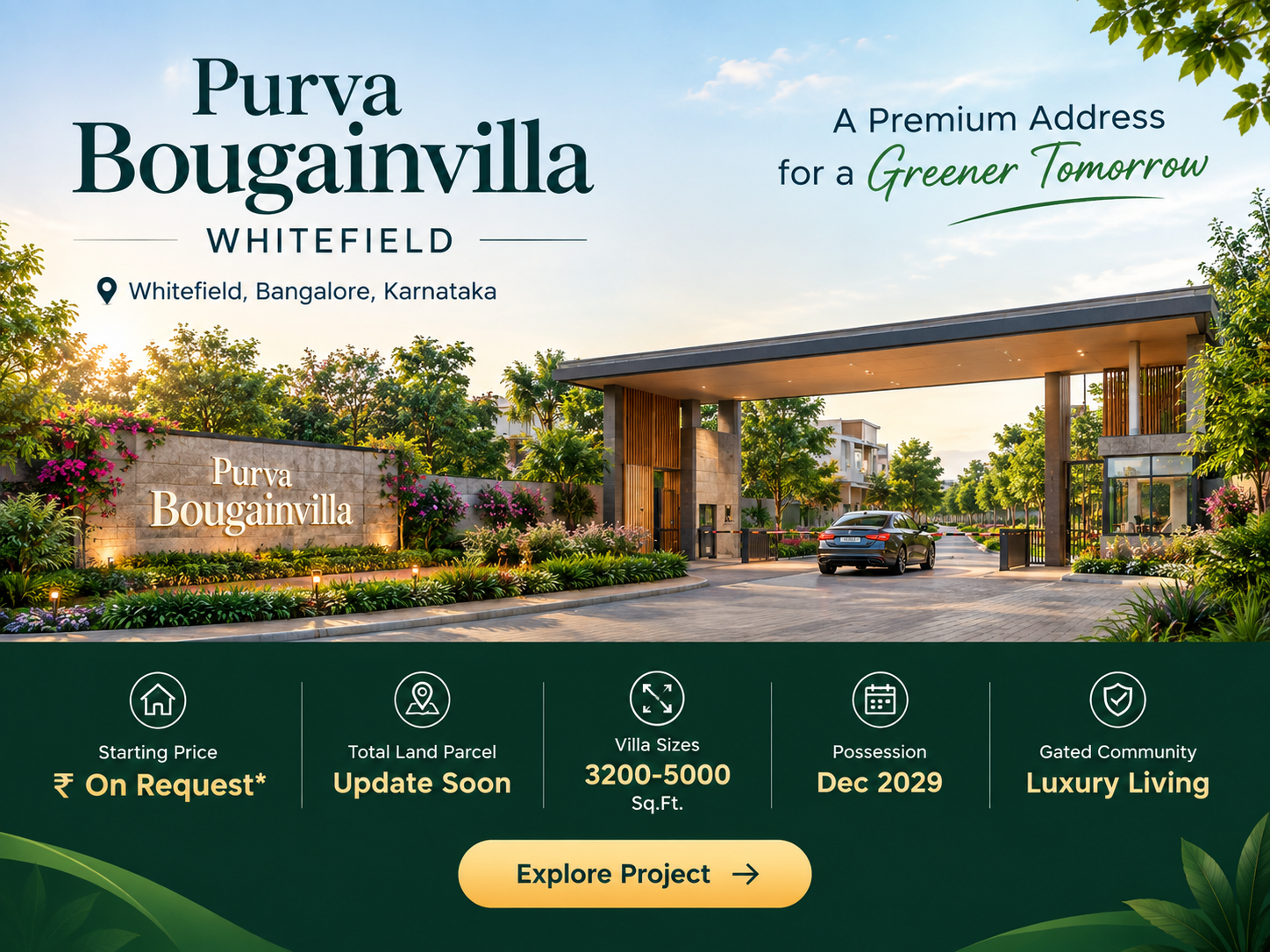 Purva Bougainvilla Whitefield