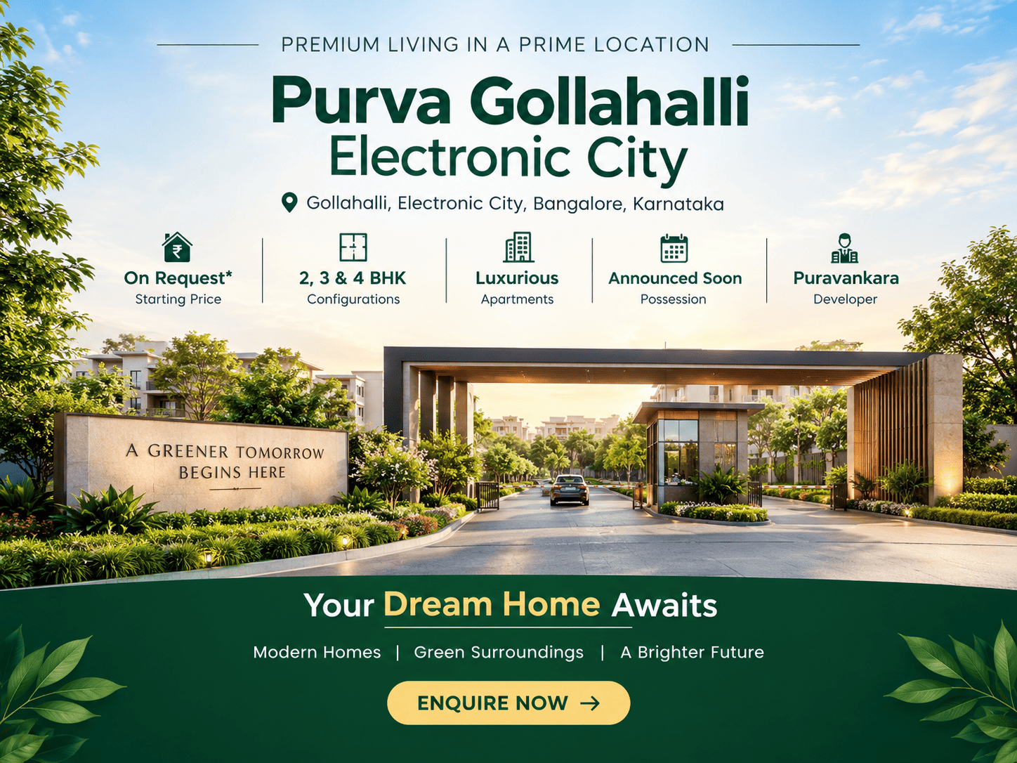 Purva Gollahalli Electronic City