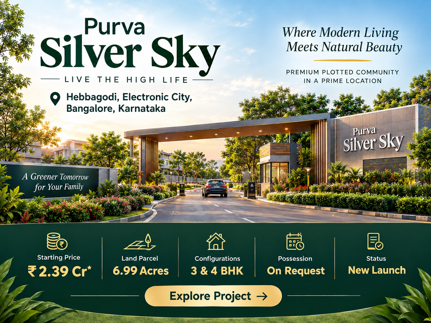 Purva Silver Sky