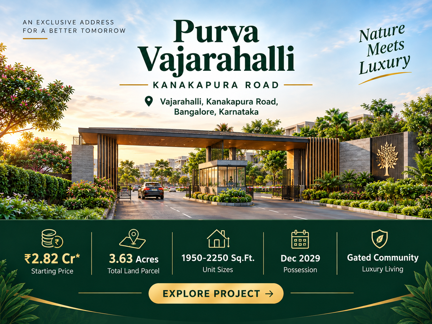 Purva Vajarahalli Kanakapura Road