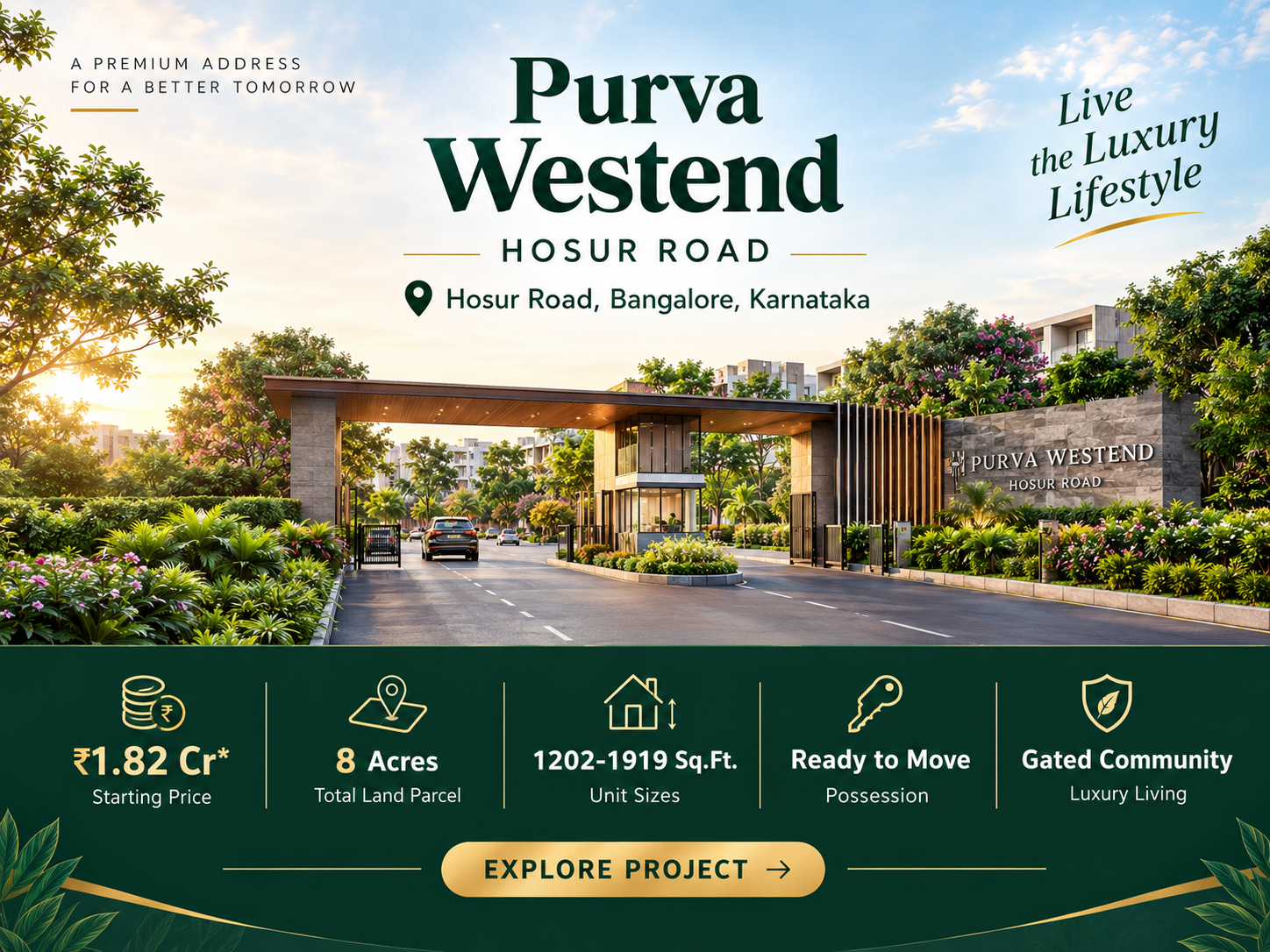 Purva Westend Hosur Road