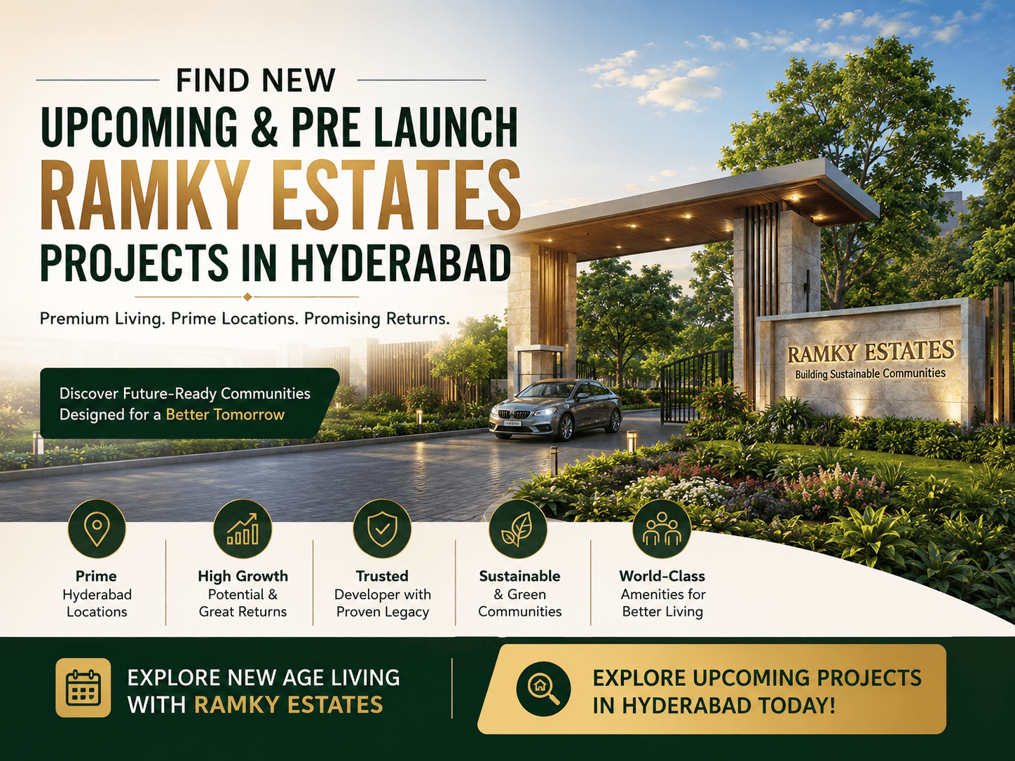 Ramky Estates Upcoming Projects in Hyderabad