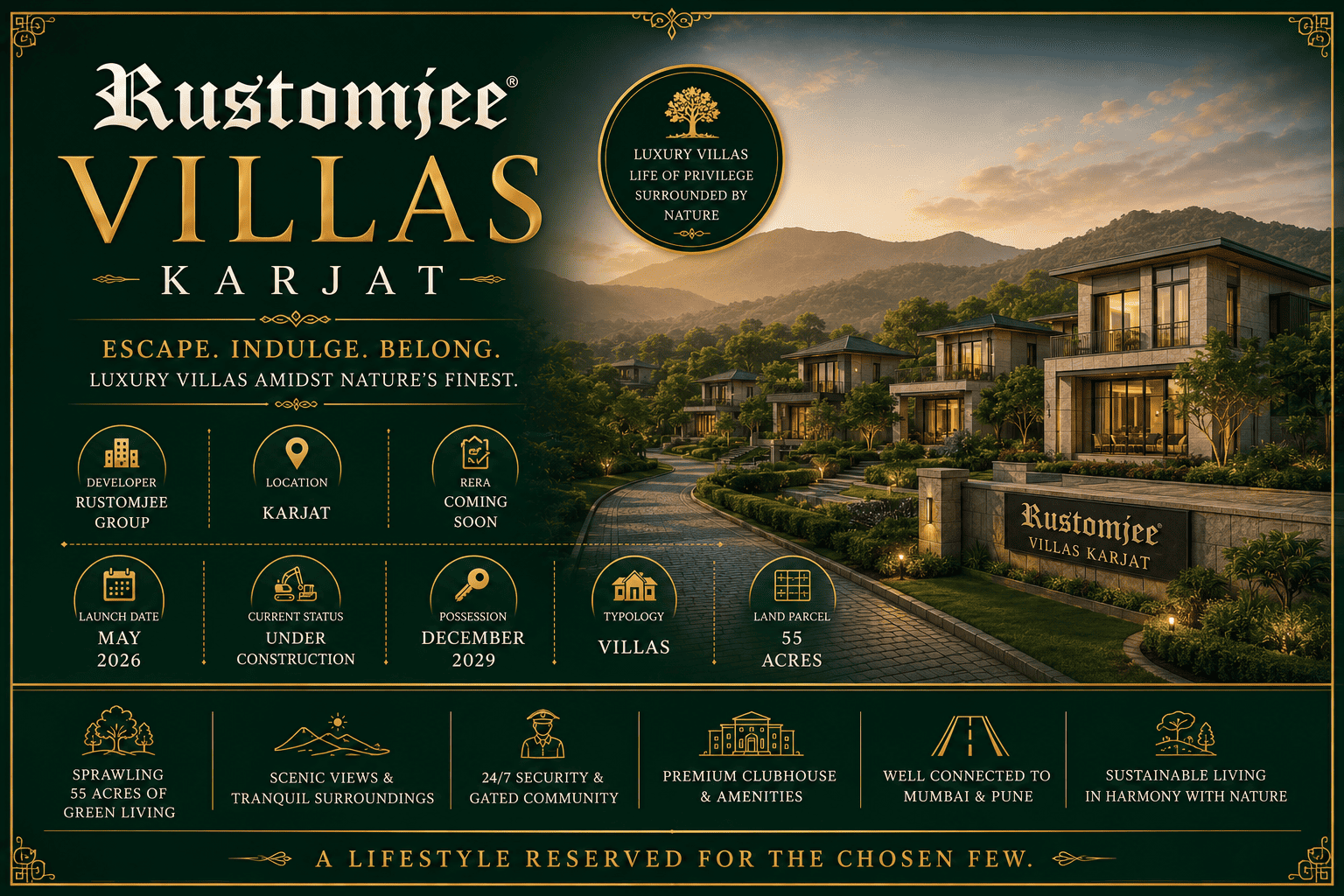 Rustomjee Villas Karjat