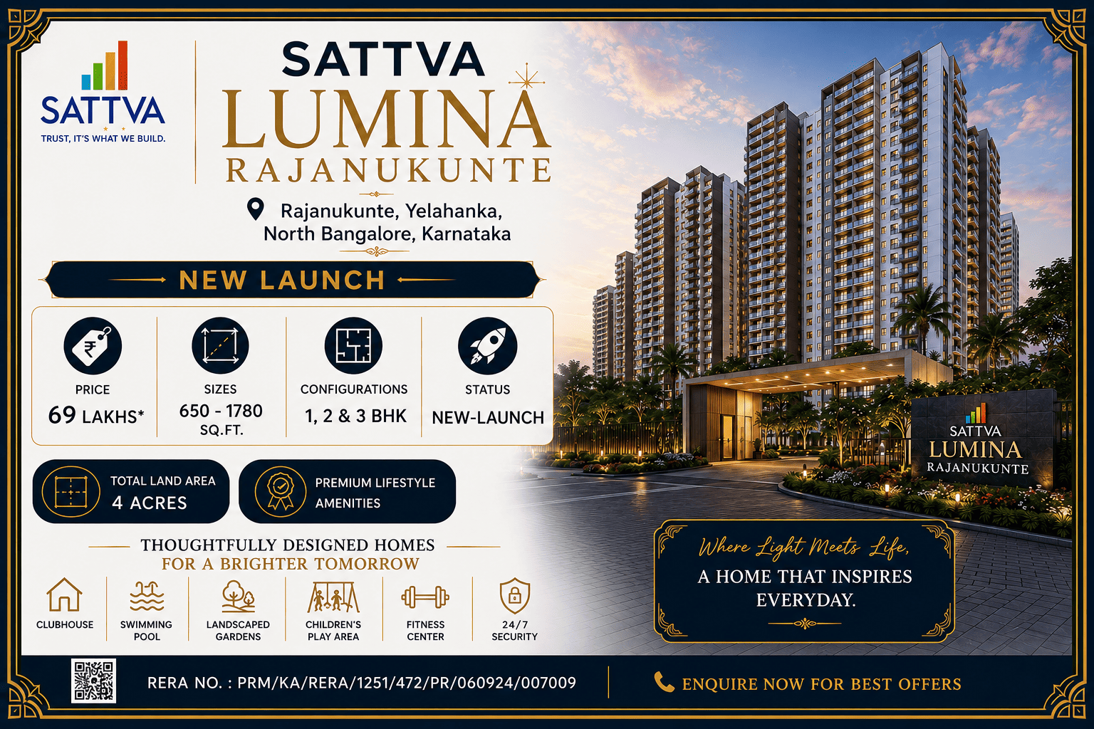 Sattva Lumina Rajanukunte