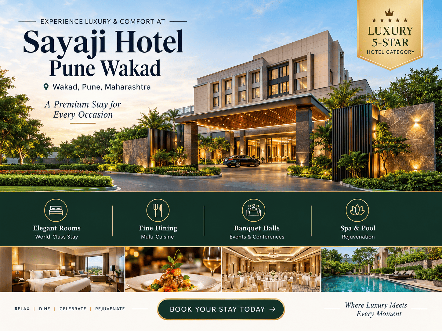 Sayaji Wakad - Luxury 2 & 3 BHK Apartments in Pune