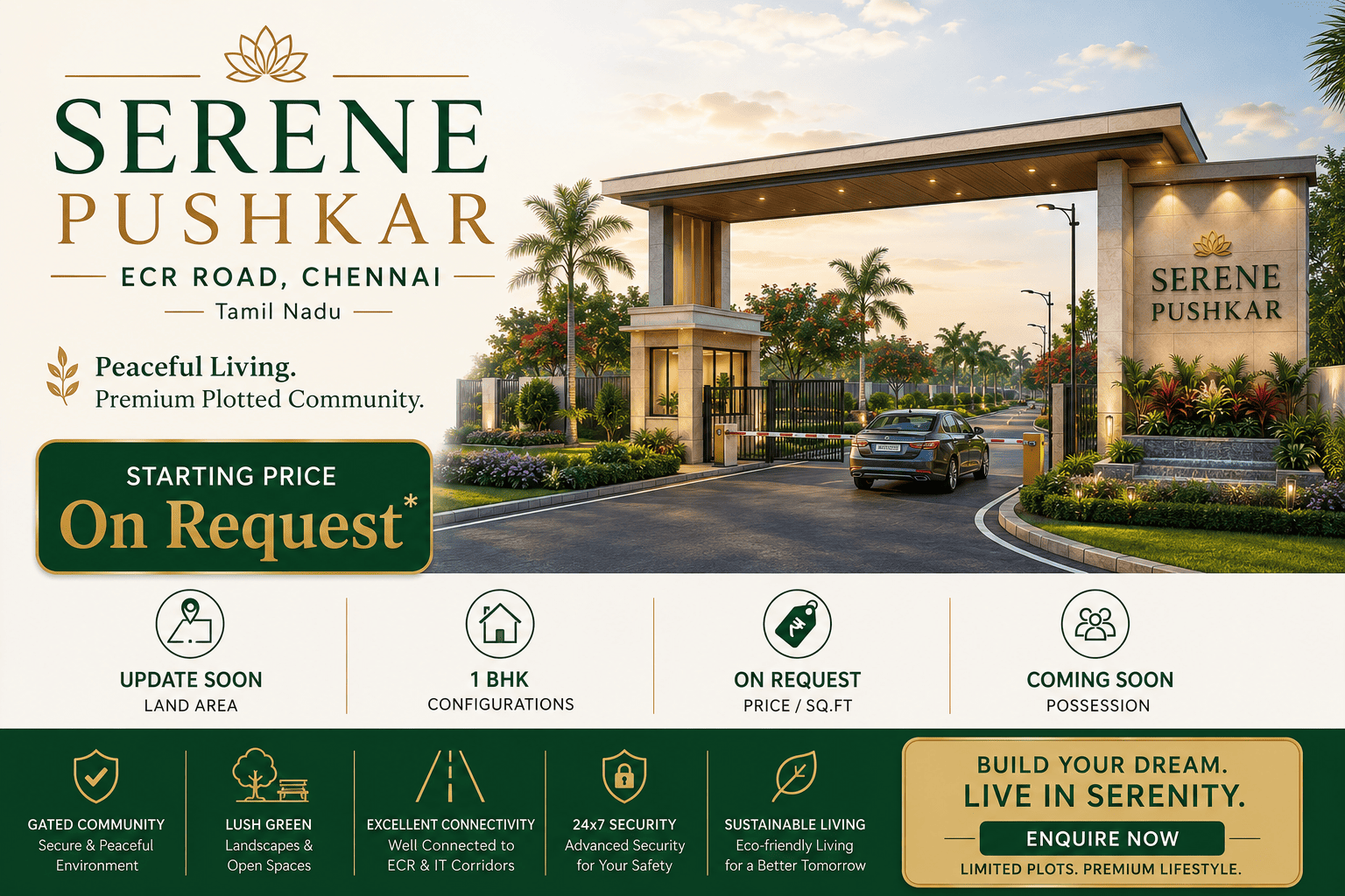 Serene Pushkar Premium Senior Citizen Retirement Home ECR Road Chennai