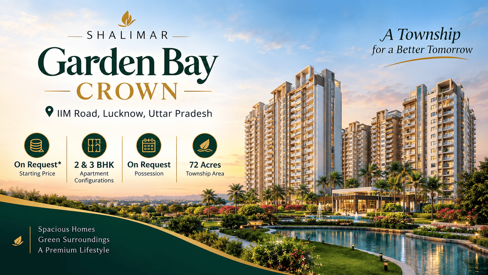 Shalimar Garden Bay Crown Lucknow Apartments