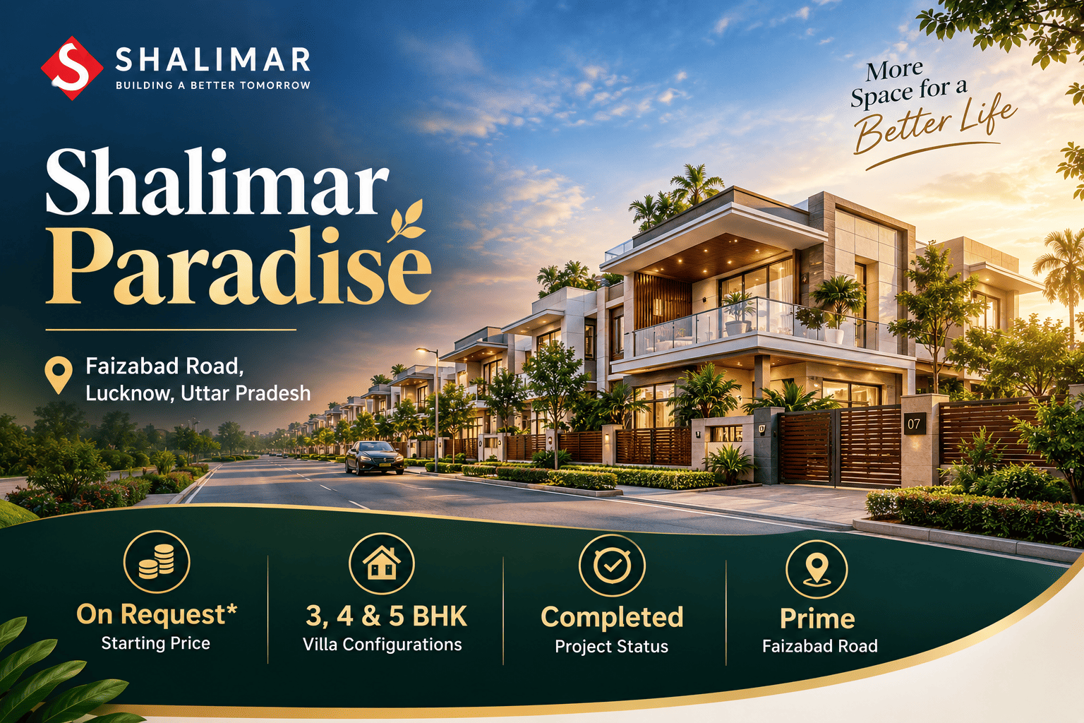 Shalimar Paradise Lucknow Luxury Villas