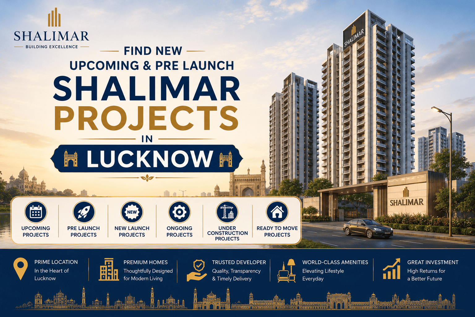 Shalimar Upcoming Projects in Lucknow