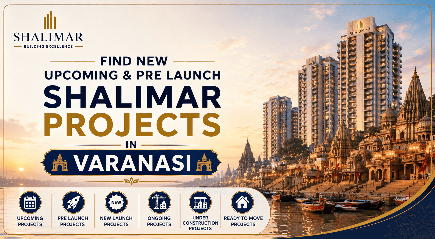 Shalimar Upcoming Projects in varanasi