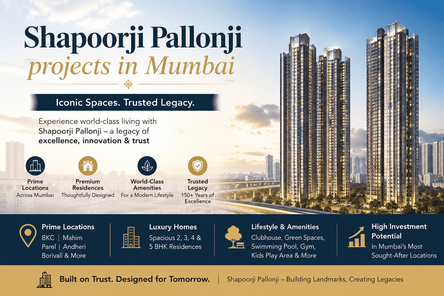 Shapoorji Pallonji Upcoming Projects in Mumbai