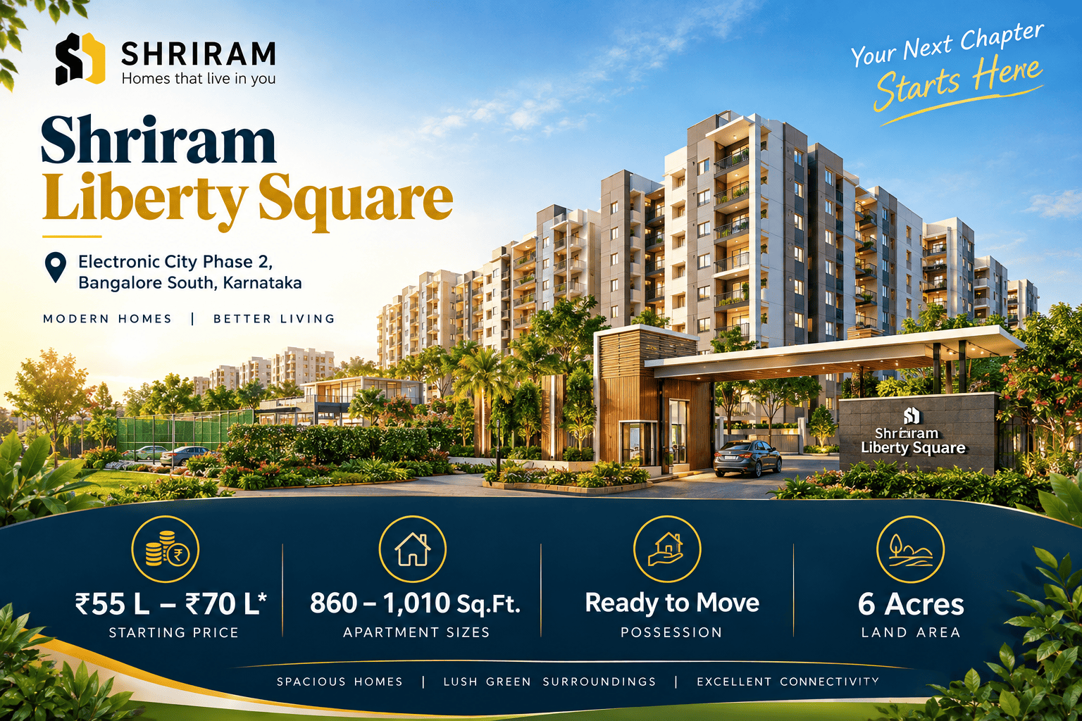 Shriram Liberty Square Electronic City