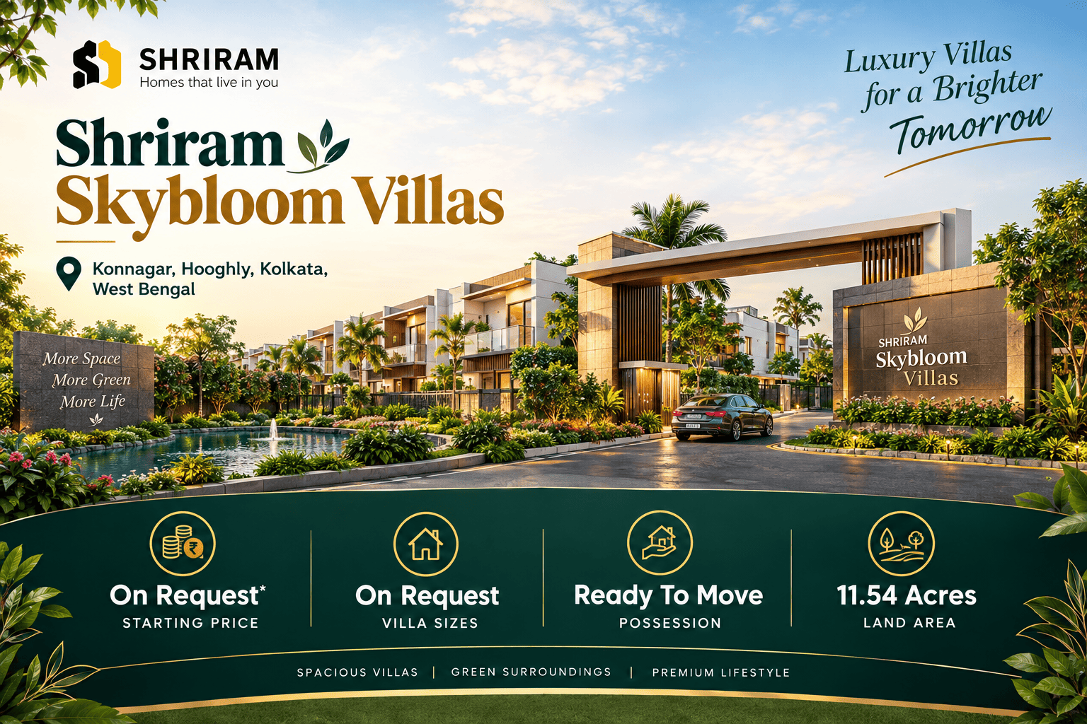 Shriram Skybloom Villas Konnagar