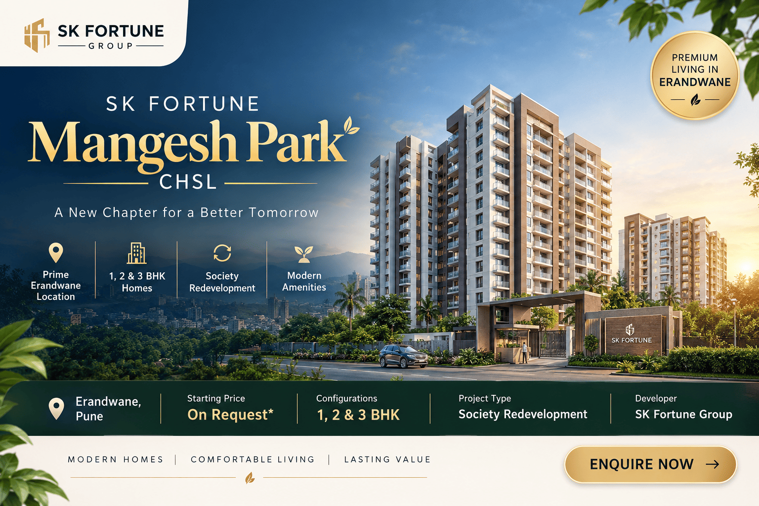 SK Fortune Mangesh Park CHSL