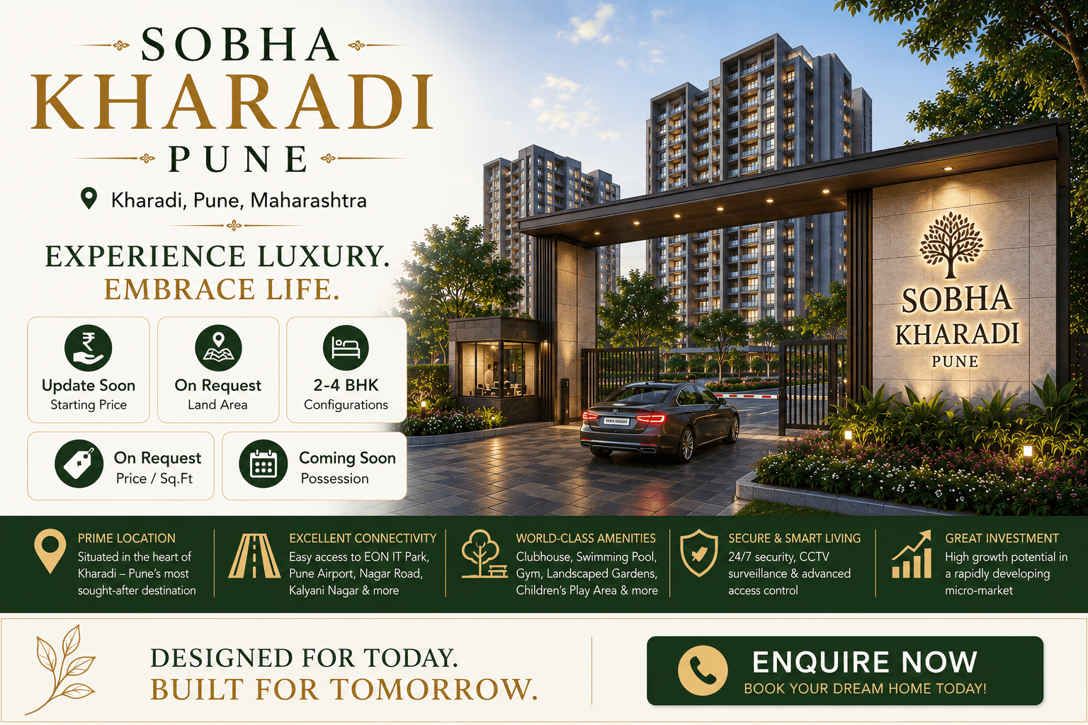 Sobha Kharadi Pune Premium Luxury Apartments