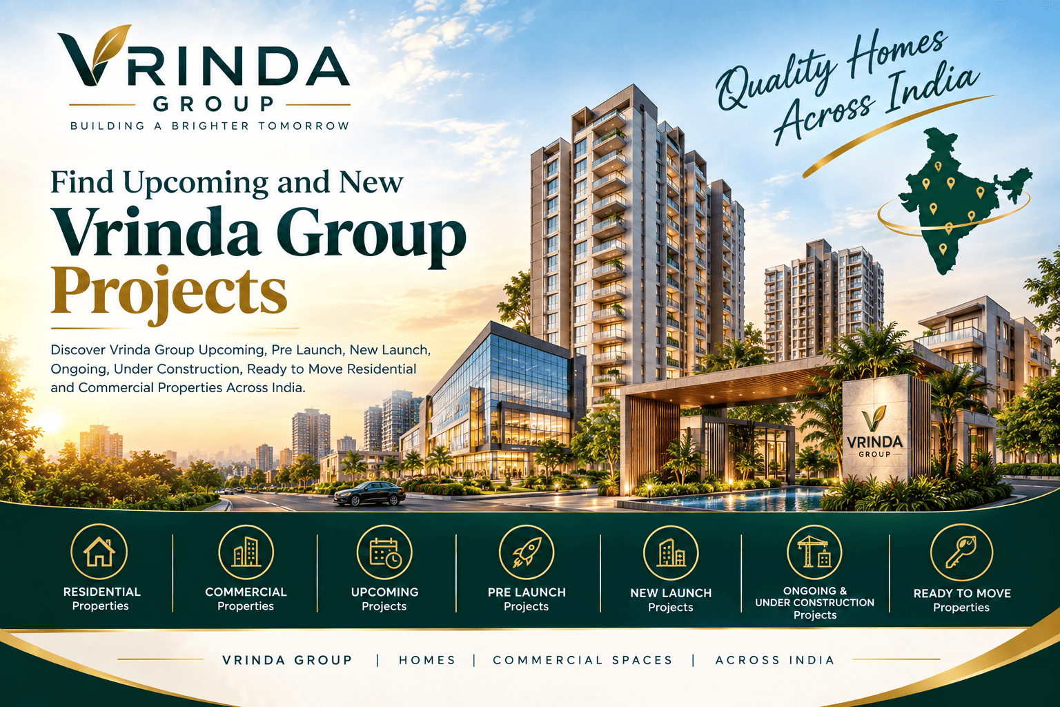 Vrinda Group Upcoming Projects