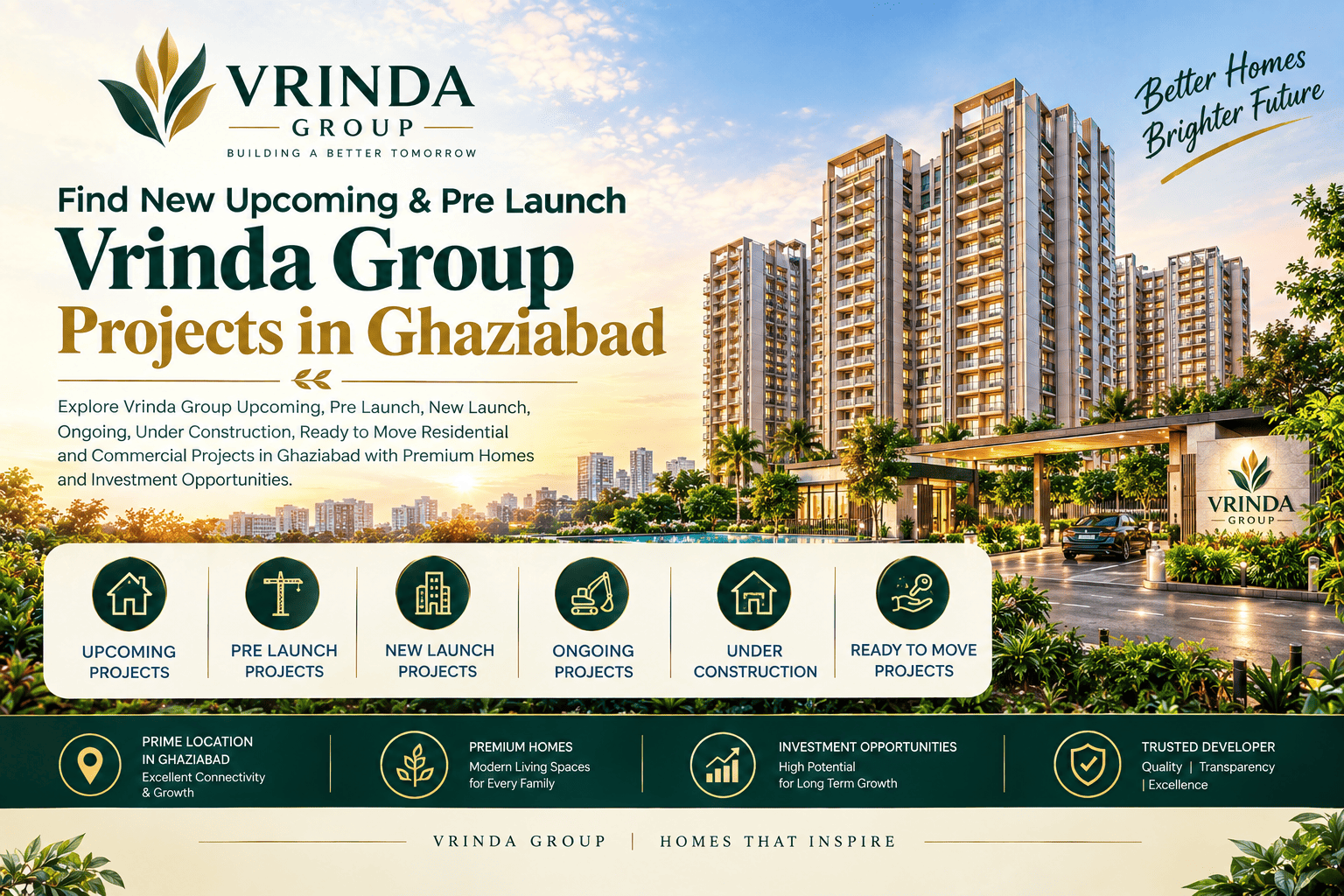 Vrinda Group Upcoming Projects in Ghaziabad