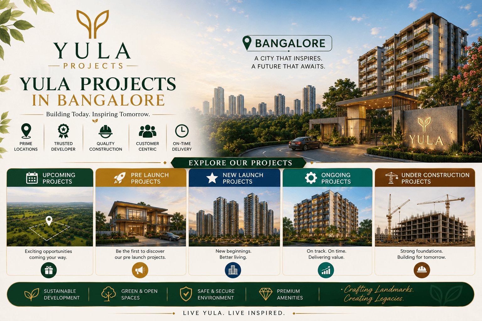 Yula Upcoming Projects in Bangalore