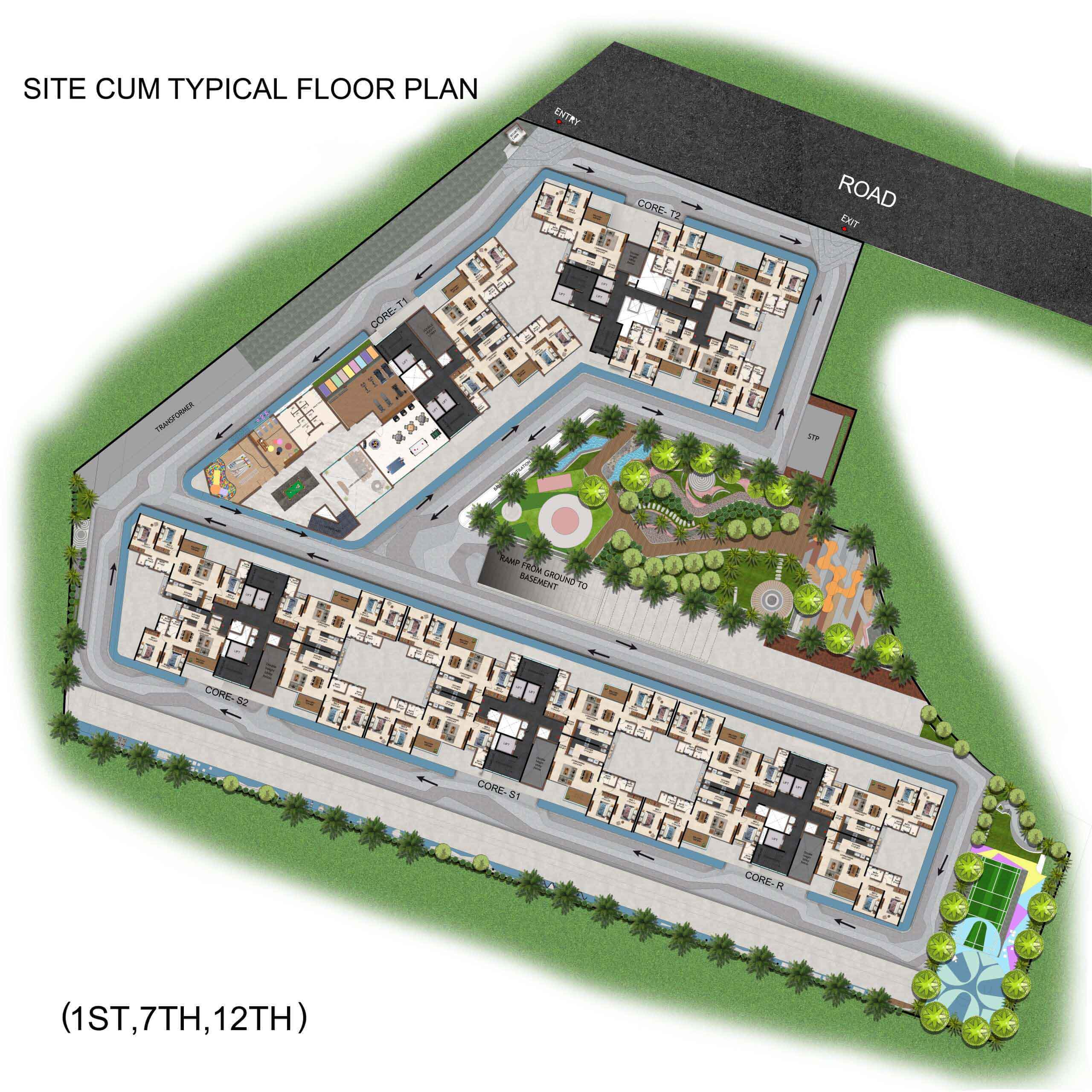 Master Plan Casagrand Caladium
