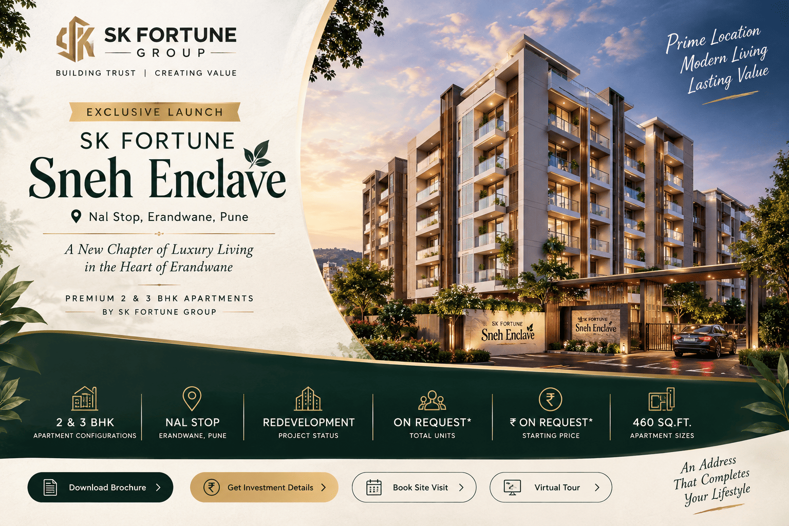 SK Fortune Sneh Enclave Erandwane Pune