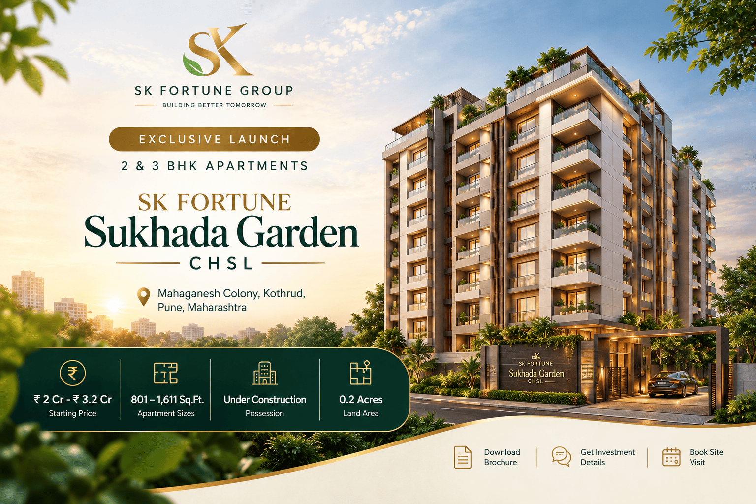 SK Fortune Sukhada Co-Op Housing Society Kothrud Pune