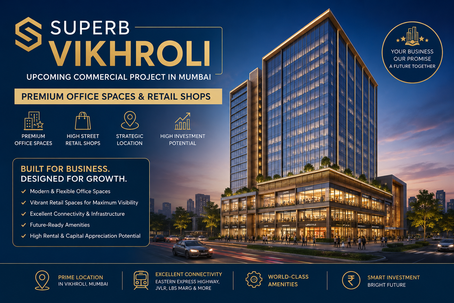 Superb Vikhroli - Premium Commercial Development in Vikhroli, Mumbai